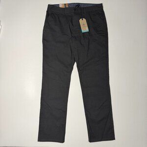 Prana Men’s Straight Fit McClee Pants Size 36x32 Hiking Stretch Charcoal Gray